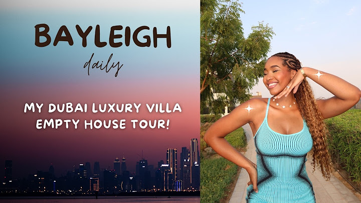 Luxury Empty House Tour - My INSANE New Villa In Dubai! 🏡✨