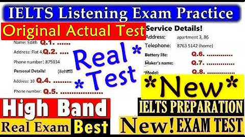 IELTS LISTENING PRACTICE TEST 2025 WITH ANSWERS | 24.11.2025