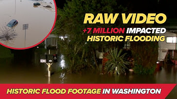 29 Minutes of Raw Flood Footage Across Western Washington