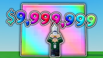 MAKING MILLIONS IN ROBLOX PICKAXE SIMULATOR...