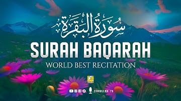 Surah Al-Baqarah Full (سورة البقرة) | Ultimate Most Beautiful Heart Melting Quran | Zikrullah TV
