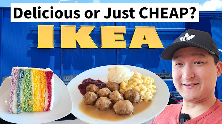 Trying Food at IKEA! Delicious or Just CHEAP?