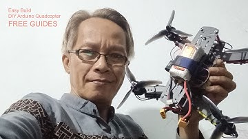 Full Tutorial Membuat Drone Arduino + Schematic + Code QuadX 5 Inch
