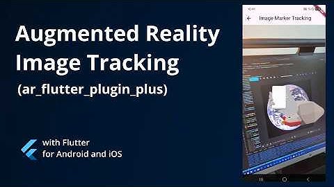 Augmented Reality Image Tracking with Flutter (for Android and iOS)