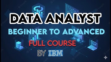 IBM Data Analyst Complete Course | Data Analyst Tutorial For Beginners,