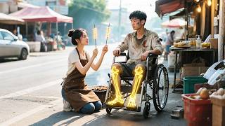 殘疾小夥救回家的烤串女竟是神殿教母，隱藏身份嫁給小夥，三滴麒麟血治好雙腿，逆轉人生！#短劇 #逆襲 #萌娃 #親情
