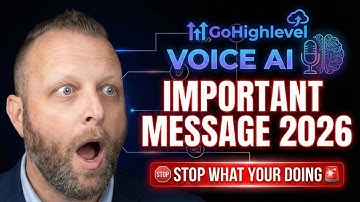 Important: If You Use GoHighLevel Voice AI in 2026, Watch This