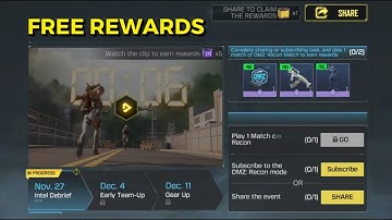 How to Get FREE Iskra - Isometric Informer & Groza - Improvised Hazard in DMZ Recon