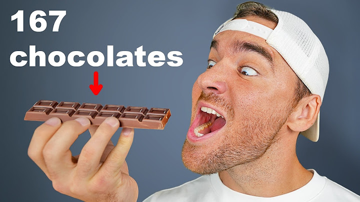 I Melted Every Chocolate Bar Into One