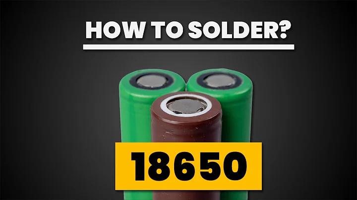 Soldering 18650 Li-Ion Batteries Made Easy (Step‑by‑Step Guide)