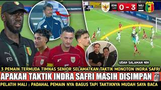 PEMBUKTIAN 3 PEMAIN TERMUDA TIMNAS SENIOR‼️Pelatih Mali Sampai Syok Indra Safri Masih Simpan Taktik
