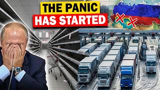 Moscow's Kazakhstan Land Bridge Is GONE—Thousands Trucks Stuck Border as Supply Crisis Hits Stores