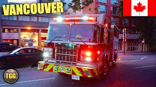 *Q SIREN!!* [Vancouver] NEW Fire Engines Responding!