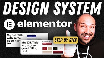 How to Build a Design System in Elementor (Global Fonts & Colors Tutorial)