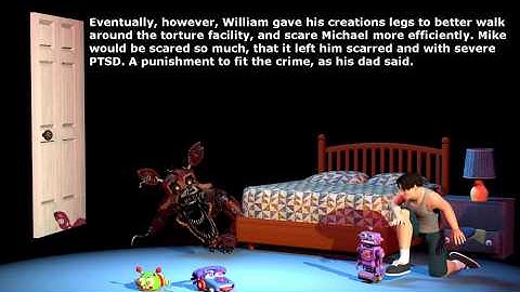 The fnaf 4 nightmares underground facility theory