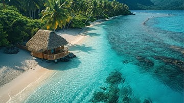 Thumbnail of Tropical Beach Music with Beautiful Ocean Beach Views | Happy and Uplifting