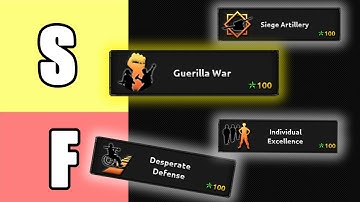 What Is The Best Land Doctrine Now? | Tier List