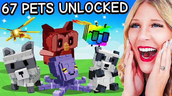 I got EVERY SINGLE Pet in Grow a Garden