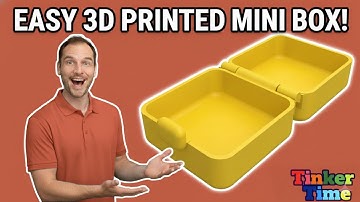 How To Make a Mini Box In Tinkercad That You Can 3D Print At Home