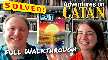 Exit the Game: Adventures on Catan - full walkthrough + solution with Dr Gareth and Laura