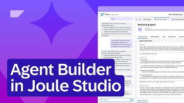 How to Build, Test and Deploy AI Agents with Agent Builder in Joule Studio | Overview & Demo