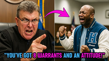 Judge DESTROYS Defendant: ‘8 Warrants?! Stop Playing the System!’