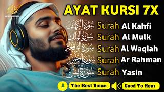 MUROTTAL MERDU Pengantar Tidur AL KAHFI, AL MULK, AR RAHMAN, YASIN, AL WAQIAH | Alaa Aqel