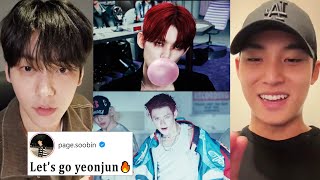 Famous Reaction on TXT Yeonjun (연준) Record Breaking Song 'GGUM'