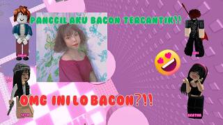 BACON J4H4T MENIND4S BACON LAINNYA - POV PERCAKAPAN ROBLOX INDONESIA