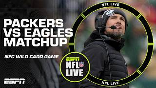 Keys to victory in the Packers-Eagles NFC Wild Card matchup 🔑 | NFL Live