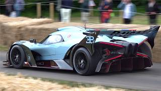 $4.0 Million BUGATTI BOLIDE - FAST Accelerations & BRUTAL QUAD-TURBO W16 Engine SOUNDS!