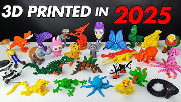 Top 3D Printed Models of 2025