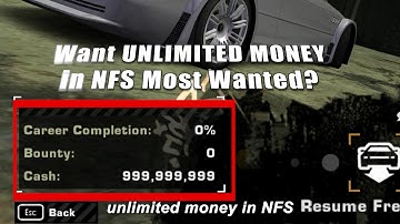 NFS Most Wanted 2005: How to Get Unlimited Money in 2025 (Cheat Engine + Save Editor Guide)
