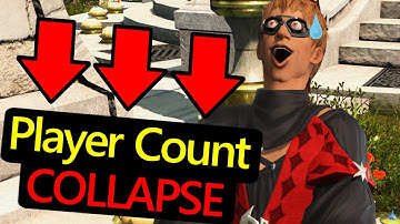FFXIV Luckybancho Census Player Count DROPS BELOW SHADOWBRINGERS (EVERYONE HAS LEFT)