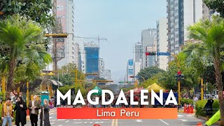 Magdalena del Mar, Lima Peru 2025 4K 🇵🇪  Walking Tour of Peru's Beautiful Coastal Streets 2024 🌟🌊