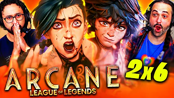 ARCANE Season 2 Episode 6 REACTION!!  League of Legends 2x06 Breakdown & Review | Netflix