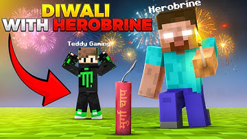 HEROBRINE Celebrated DIWALI in Minecraft...