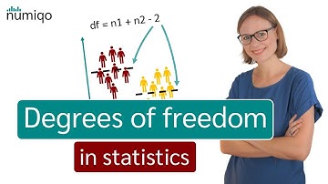 What are the degrees of freedom in statistics?