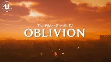 The Lore-Accurate Scale of Kvatch | Oblivion in UNREAL ENGINE 5! [4K]