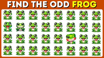 🔥 Can You Find the Odd Emoji Out? 😎 | Emoji Quiz Challenge