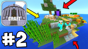Minicraft Small Island Survival Walkthrough Gameplay | Minicraft Multiplayer Survival Series Part 2