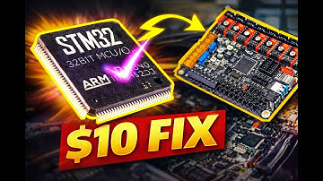 $10 DIY FIX:  Learn electronics repair DIY 3D Printer/ DIY Cnc. BTT Octopus V1.1 Advance Repair