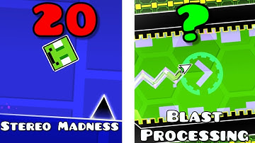 Every Geometry Dash Level RANKED