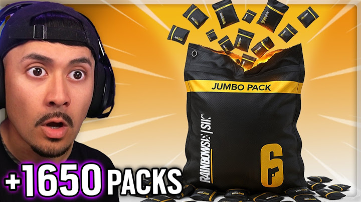 The BIGGEST Pack Opening in Rainbow Six History... (SIEGE X)