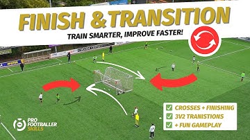 Pro-Level Attacking Session | 4-Phase 🔄  2v1 & 3v2 Transition Game!