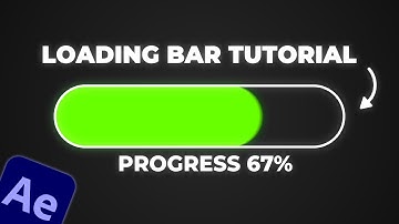 Loading bar animation tutorial in After Effects