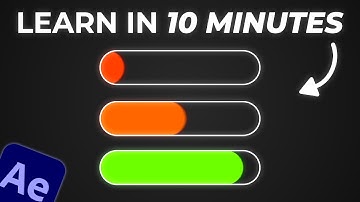 How to do the loading bar animation in After Effects