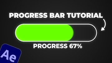 Progress bar animation tutorial in After Effects