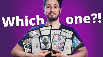 Best Color eReader: Kindle, Kobo, Boox, PocketBook or Bigme?