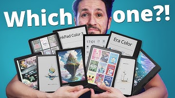 Best Color eReader: Kindle, Kobo, Boox, PocketBook or Bigme?